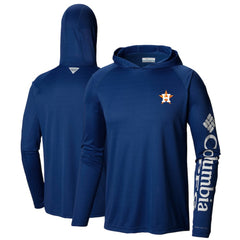 Houston Astros Columbia Terminal Tackle Long Sleeve Hoodie T-Shirt Sale