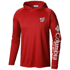 Washington Nationals Columbia Terminal Tackle Long Sleeve Hoodie T-Shirt for sale