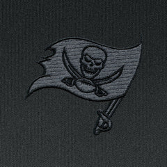 Tampa Bay Buccaneers Antigua Tonal Logo Victory Pullover Hoodie Charcoal - NFL