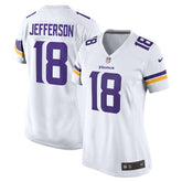 Justin Jefferson Minnesota Vikings Women's Game Player Jersey White - Nike
