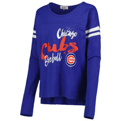 Chicago Cubs Touch Women's Free Agent Long Sleeve T-Shirt Clearance