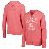 St. Louis Cardinals Touch Women's Training Camp Tri-Blend Lightweight Full-Zip Hoodie Near Me