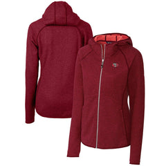 San Francisco 49ers Cutter & Buck Women's Throwback Logo Mainsail Full-Zip Jacket Scarlet - NFL