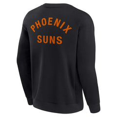 Fanatics - Phoenix Suns Unisex Elements Super Soft Fleece Pullover Sweatshirt - Black