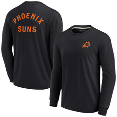 Fanatics - Phoenix Suns Unisex Elements Super Soft Long Sleeve T-Shirt - Black