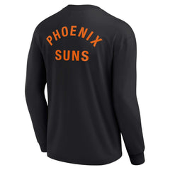 Fanatics - Phoenix Suns Unisex Elements Super Soft Long Sleeve T-Shirt - Black