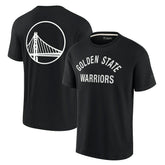 Fanatics - Golden State Warriors Unisex Elements Super Soft Short Sleeve T-Shirt - Black