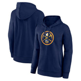 NBA - Denver Nuggets Women's Team Primary Logo Pullover Hoodie - Navy