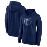 NBA - Memphis Grizzlies Women's Team Primary Logo Pullover Hoodie - Navy