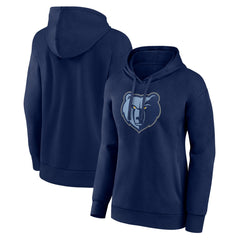NBA - Memphis Grizzlies Women's Team Primary Logo Pullover Hoodie - Navy