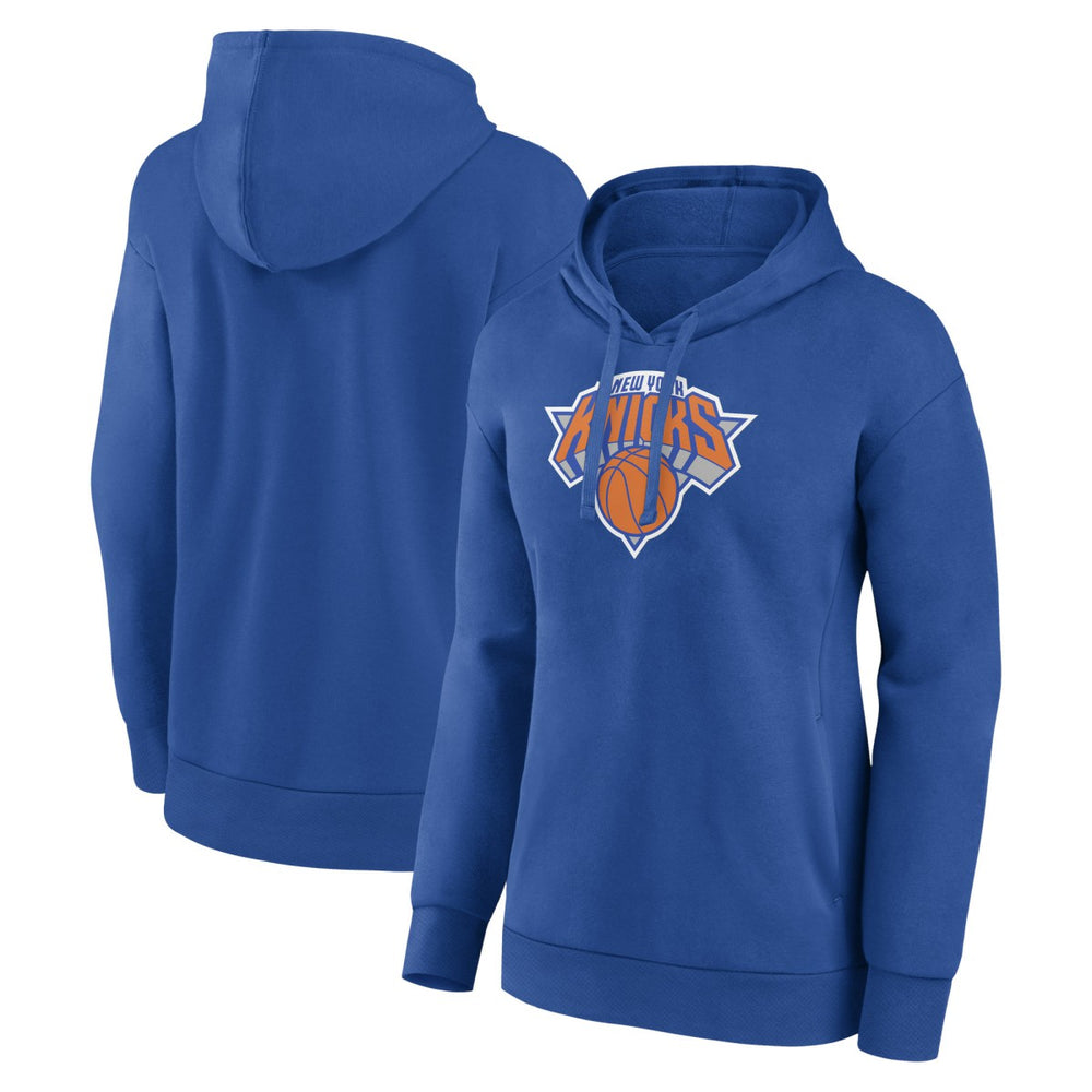 NBA - New York Knicks Women's Primary Logo Pullover Hoodie - Royal