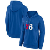 NBA - Philadelphia 76ers Women's Team Primary Logo Pullover Hoodie - Royal