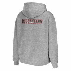 Tampa Bay Buccaneers WEAR by Erin Andrews Women's Team Full-Zip Hoodie Heathered Gray - NFL