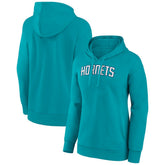 NBA - Charlotte Hornets Women's Wordmark Alt Pullover Hoodie - Teal