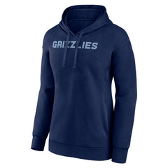 NBA - Memphis Grizzlies Women's Wordmark Alt Pullover Hoodie - Navy