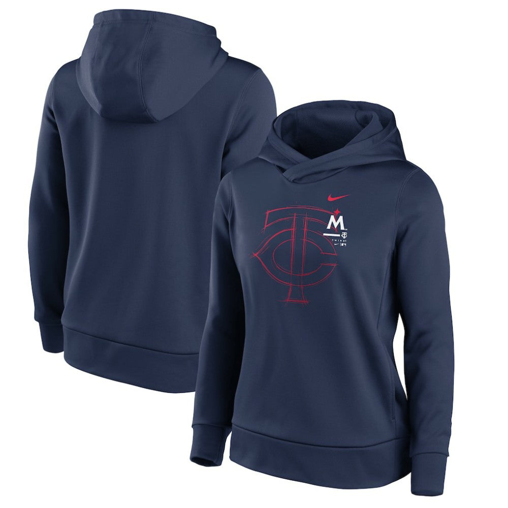 Minnesota Twins Nike Women's 2023 Big Game Fleece Pullover Hoodie discount