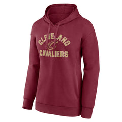 NBA - Cleveland Cavaliers Women's Overtime Pullover Hoodie - Wine