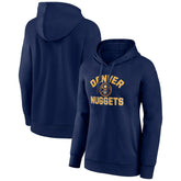 NBA - Denver Nuggets Women's Overtime Pullover Hoodie - Navy
