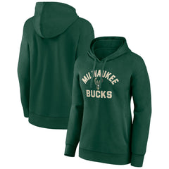 NBA - Milwaukee Bucks Women's Overtime Pullover Hoodie - Hunter Green