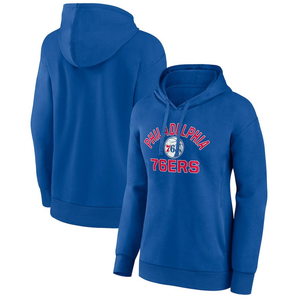 NBA - Philadelphia 76ers Women's Overtime Pullover Hoodie - Royal