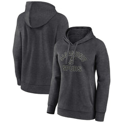 NBA - San Antonio Spurs Women's Overtime Pullover Hoodie - Charcoal