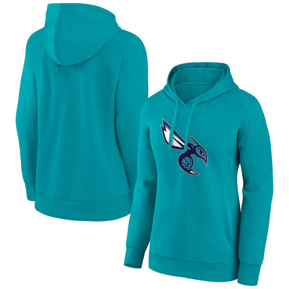NBA - Charlotte Hornets Women's Alternate Logo Pullover Hoodie - Teal
