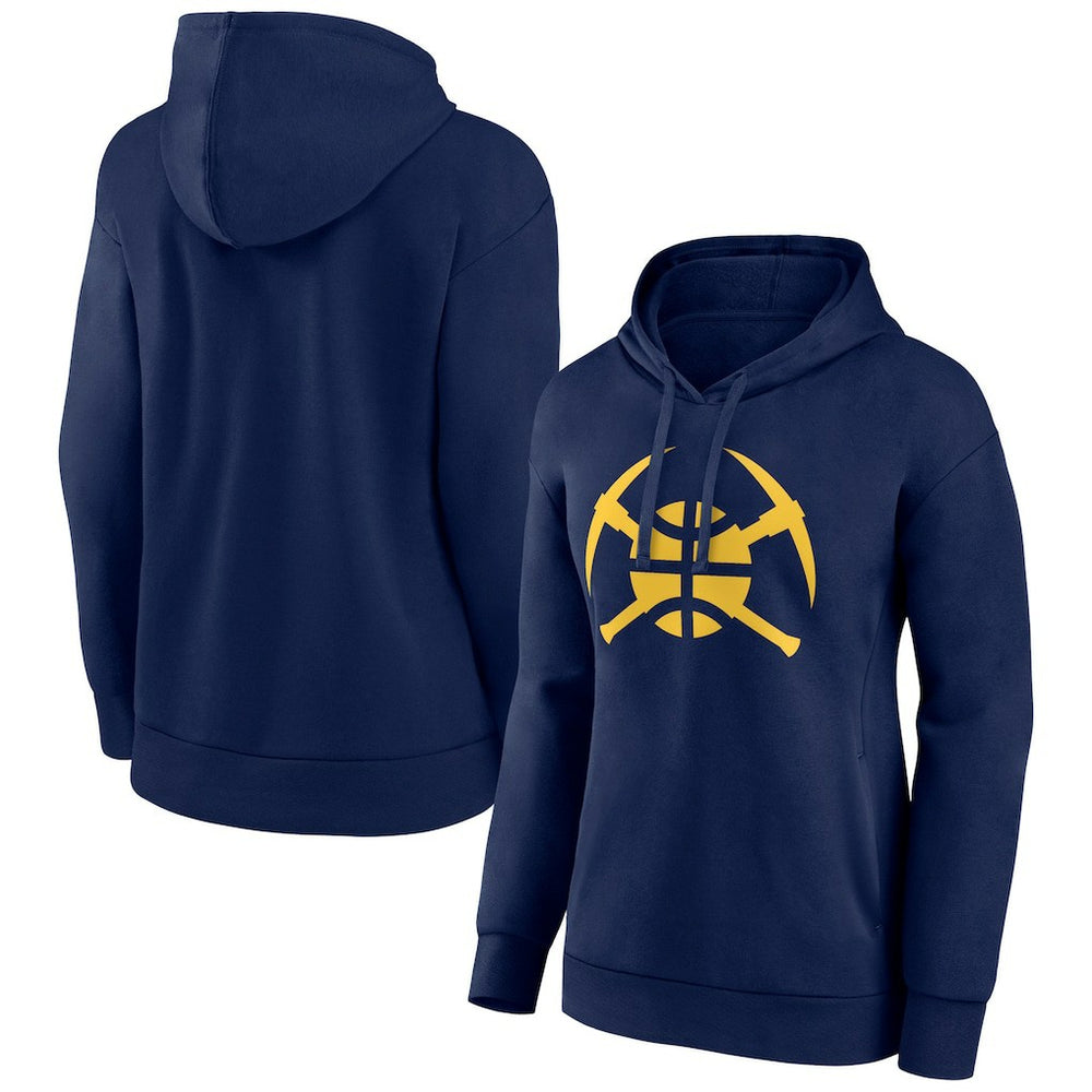 NBA - Denver Nuggets Women's Alternate Logo Pullover Hoodie - Navy