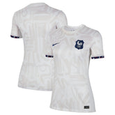 Nike France Women's National Team Women's 2023 Away Stadium Replica Jerseys - White
