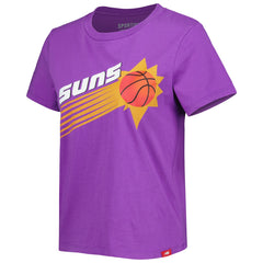 NBA - Phoenix Suns Sportiqe Women's Hardwood Classics Arcadia Elevated T-Shirt - Purple