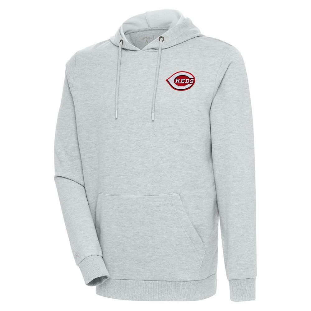 Cincinnati Reds Antigua Action Pullover Hoodie Lifestyle