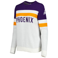 NBA - Phoenix Suns Lusso Women's Dominique Pullover Sweater - Purple/Cream