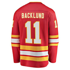 Mikael Backlund Calgary Flames - Fanatics Home Breakaway Player Jersey Red