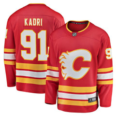 Nazem Kadri Calgary Flames - Fanatics Home Breakaway Player Jersey Red