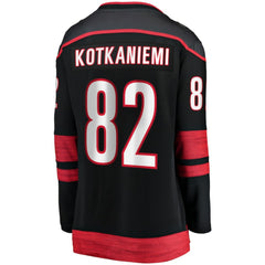 Jesperi Kotkaniemi Carolina Hurricanes - Fanatics Women's Home Breakaway Player Jersey Black