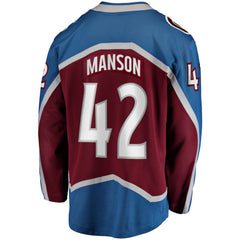 Josh Manson Colorado Avalanche - Fanatics Home Breakaway Player Jersey Burgundy