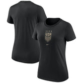 Nike USWNT Women's Crest T-Shirts - Black