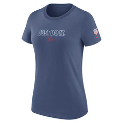 Nike USWNT Women's Just Do It T-Shirts - Blue