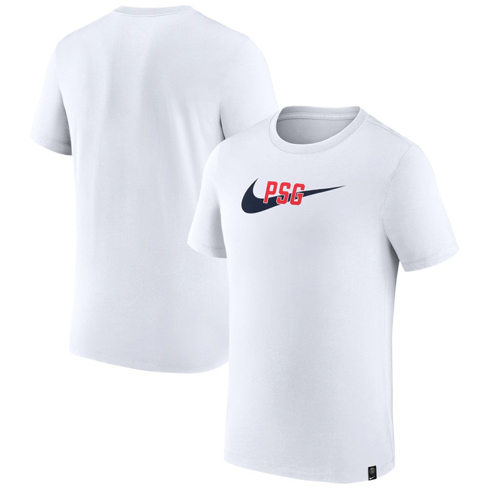 Nike Paris Saint-Germain Swoosh T-Shirts - White