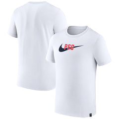 Nike Paris Saint-Germain Swoosh T-Shirts - White