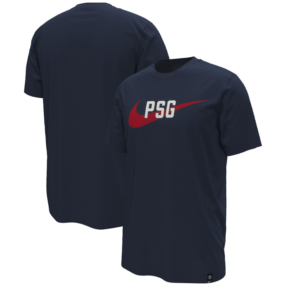 Nike Paris Saint-Germain Swoosh T-Shirts - Navy