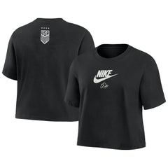Nike USWNT Youth Futura T-Shirts - Black