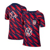 Nike USMNT Youth 2023/24 Academy Pro Performance Pre-Match Top - Red
