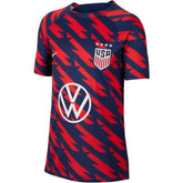 Nike USWNT Youth 2023/24 Academy Pro Performance Pre-Match Top - Red