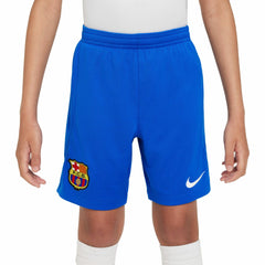 Nike Barcelona Youth 2023/24 Away Stadium Performance Shorts - Royal