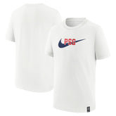 Nike Paris Saint-Germain Youth Swoosh T-Shirts - White
