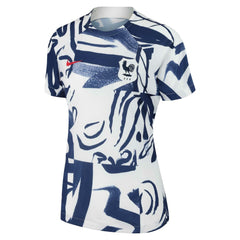 Nike France Women's National Team Women's 2023 Pre-Match Top - White
