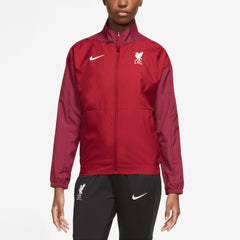 Nike Liverpool Women's 2023/24 Anthem Raglan Performance Full-Zip Jacket - Red