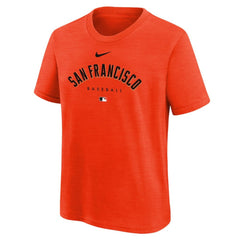 San Francisco Giants Nike Youth Authentic Collection Early Work Tri-Blend T-Shirt Sale
