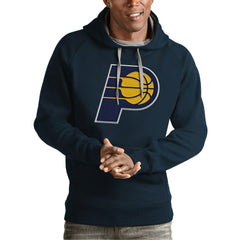 NBA - Indiana Pacers Antigua Team Logo Victory Pullover Hoodie - Navy