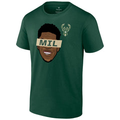 NBA - Giannis Antetokounmpo Milwaukee Bucks Know The Game T-Shirt - Green